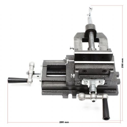Machine cross vice 2-axis 75mm