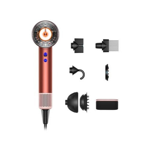 Sušilec za lase Dyson HD16 Supersonic Nural, 1600 W, rdeča/bronasta