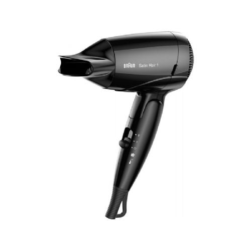 Sušilnik za lase Braun Satin Hair 1 Style&Go HD130, črna