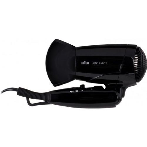 Sušilnik za lase Braun Satin Hair 1 Style&Go HD130, črna