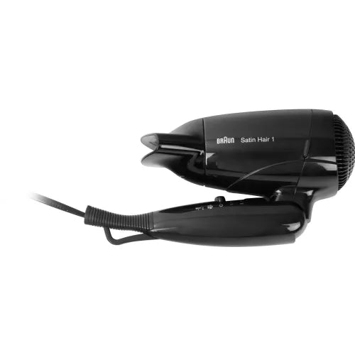 Sušilnik za lase Braun Satin Hair 1 Style&Go HD130, črna