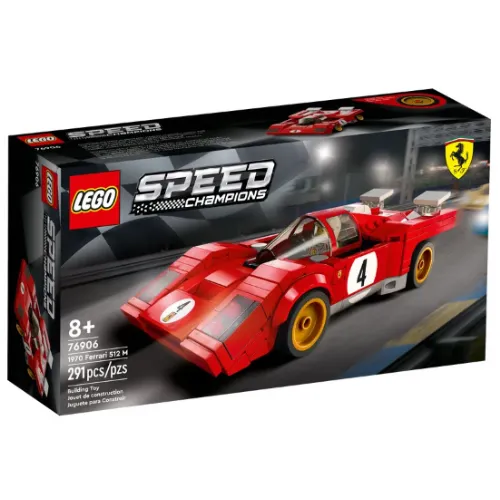Kocke Lego® Speed Champions: 1970 Ferrari 512 M (76906)