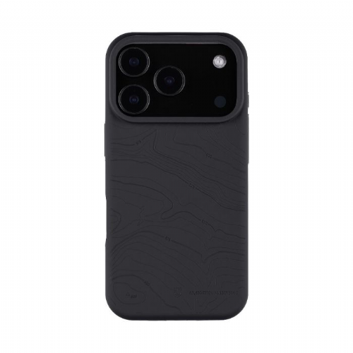 Tactical Beaver iPhone 17 Pro Liquid Silicone Case, MIL-STD-810 516, Velvet Touch, Microfiber Lining, Asphalt