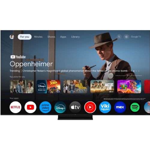 Televizor TCL 65C79K 165 cm (65''), 3840x2160 (4K UHD), QD-Mini LED HDR PREMIUM, Google TV, 144Hz, Ozvočeno z Bang & Olufsen 65C79K