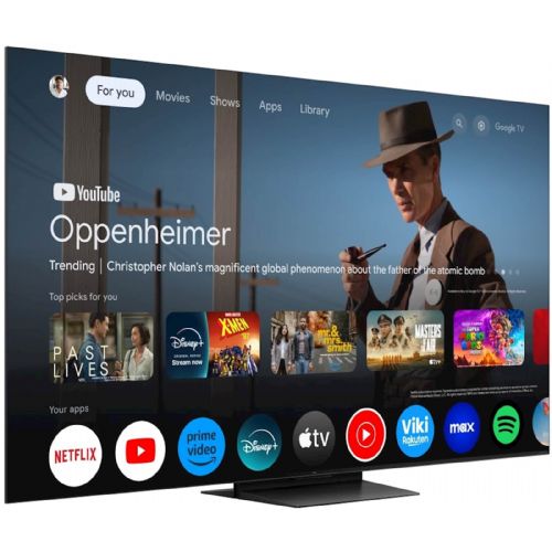 Televizor TCL 65C79K 165 cm (65''), 3840x2160 (4K UHD), QD-Mini LED HDR PREMIUM, Google TV, 144Hz, Ozvočeno z Bang & Olufsen 65C79K