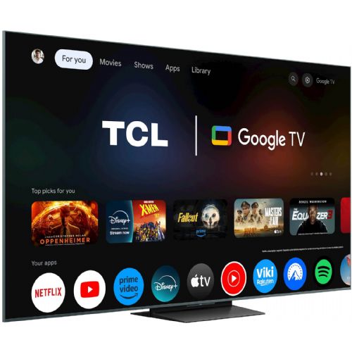 Televizor TCL 75C9K, 189 cm (75"), 4K QD-Mini LED, 144 Hz, Google TV, Bang & Olufsen zvok