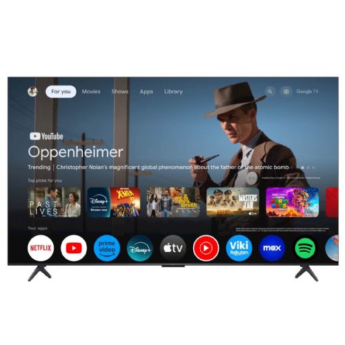 Televizor TCL 65C61K, 165 cm (65''), 3840 x 2160 4K UHD, GOOGLE TV, 144Hz 65C61K