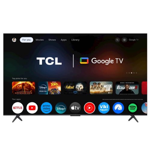 Televizor TCL 75C61K 190 cm (75''), 3840x2160 (4K UHD), QD-Mini LED, Google TV, 144Hz, Onkyo zvok z Dolby Atmos