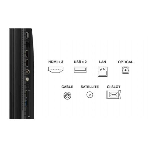 Televizor TCL 43P79K 108 cm (43''), 3840x2160 (4K UHD), QLED, Google TV,Dolby Vision & Atmos