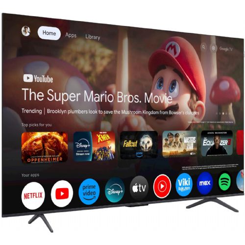 Televizor TCL 55P81K, 139 cm (55"), 4K QLED, Dolby Vision, Dolby Atmos, Google TV