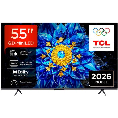 TV TCL 55P8L QD-Mini LED, 4K, 144 Hz, Dolby Vision, Google TV