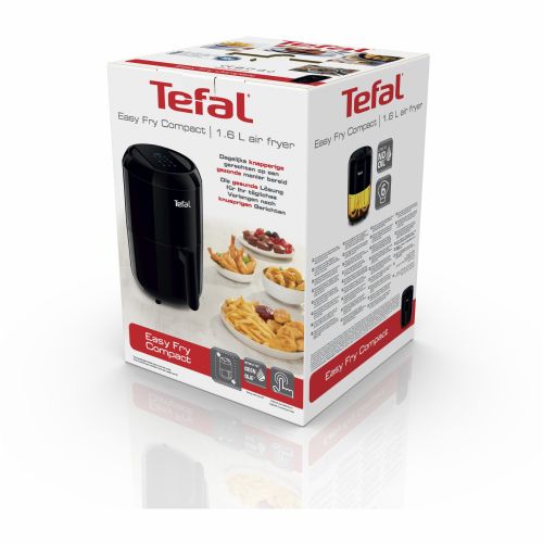 Cvrtnik na vroč zrak Tefal Easy Fry Compact Digital, 1,6 l, zaslon