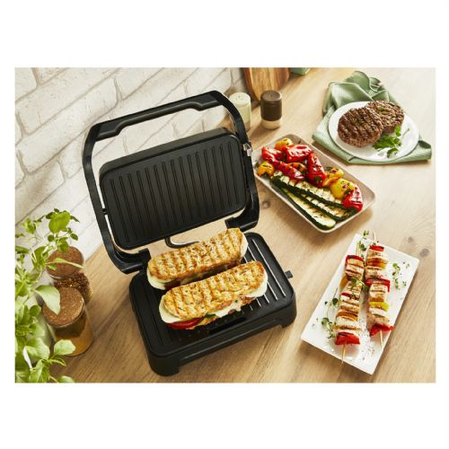 Kitchen grill GC270D compact design, Teflon coating, power 1000 W, removable tray, readiness indicator