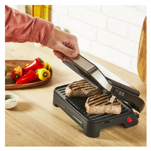 Kitchen grill GC270D compact design, Teflon coating, power 1000 W, removable tray, readiness indicator