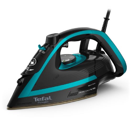 Steam iron Tefal Puregliss FV8066E0, 2800 W, 50 g/min, steam boost 280 g/min, Durilium Airglide soleplate