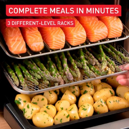 Večfunkcijska pečica Tefal Easy Fry FW556DE0, 15l, 1800W