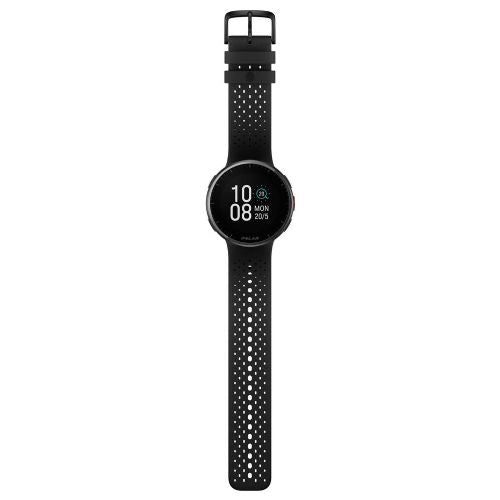 Tekaška ura Polar Pacer PRO M/L, GPS, 45 mm, 5ATM, črna/siva