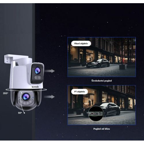 IP camera Tenda 3.0MP wireless PT Dual outdoor RH9-WCA