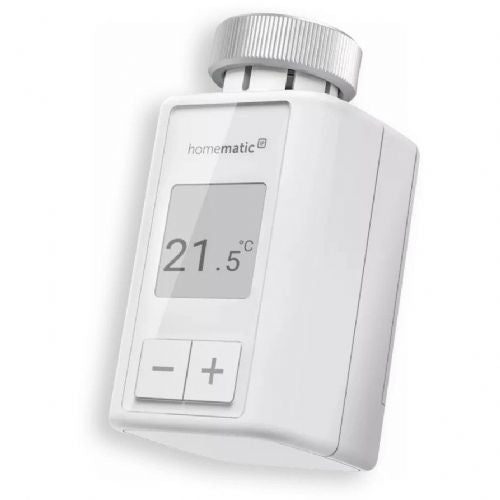 Termostat za radiatorje z regulacijo ogrevanja Homematic IP – Flex (HmIP-eTRV-F) (bel)