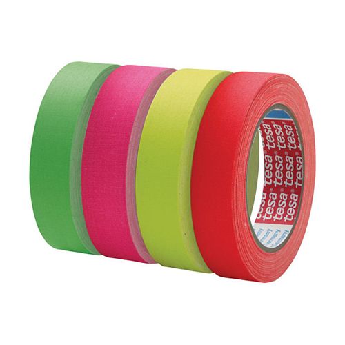 Tesa textile tape pink 25.0 mm x 25.0 m 1 roll