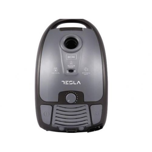 Vacuum cleaner with bag Tesla BG302EU, 800 W, 3.5 l, HEPA filter, telescopic tube, blue