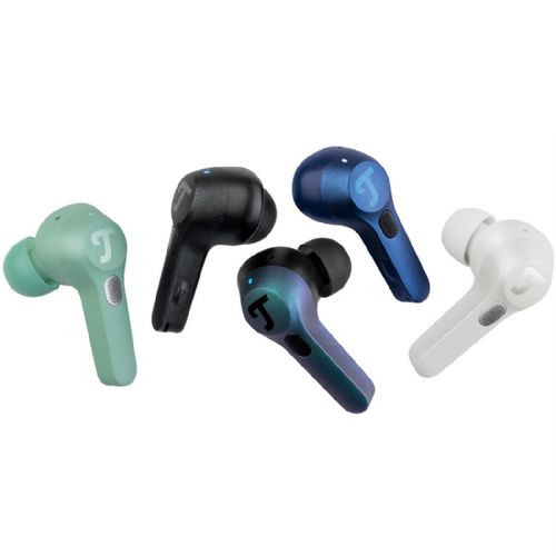 Slušalke Teufel AIRY TWS Pro brezžične Bluetooth v ušesu, kozmično zelene