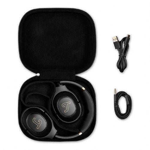 Slušalke Teufel REAL BLUE PRO brezžične Bluetooth slušalke, črne barve