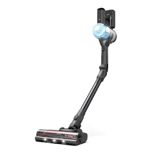Pokončni sesalnik Tineco S30 Pro Pet, 200 W sesalne moči, 25,2 V baterija, do 90 min delovanja, ZeroTangle krtača, črne in sive barve