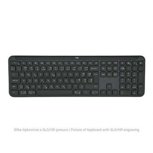 Logitech Signature Slim K950 Keyboard, Graphite, SLO g.