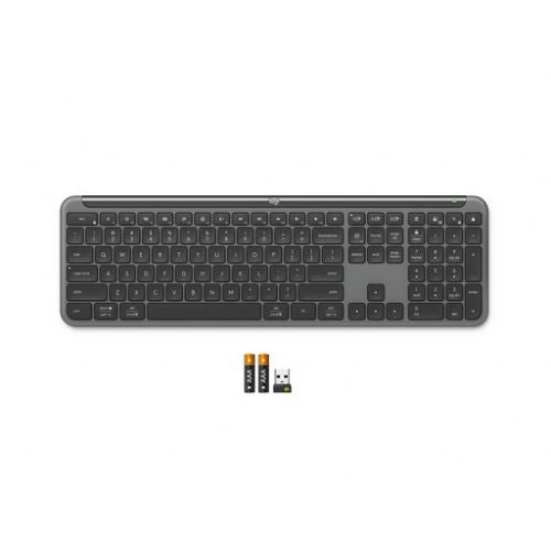 Logitech Signature Slim K950 Keyboard, Graphite, SLO g.