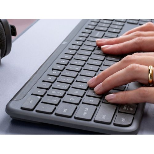 Logitech Signature Slim K950 Keyboard, Graphite, SLO g.