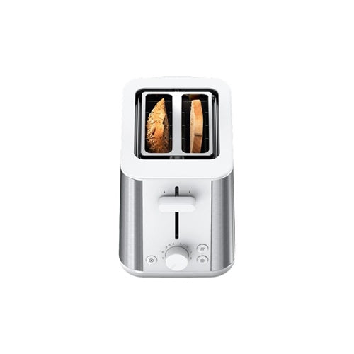 Toaster Braun PurShine HT 1510 WH, 900 W, za 2 rezini toasta, nerjaveče jeklo/bela