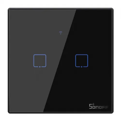 Pametno stikalo WiFi + RF 433 Sonoff T3 EU TX (2-kanalni)