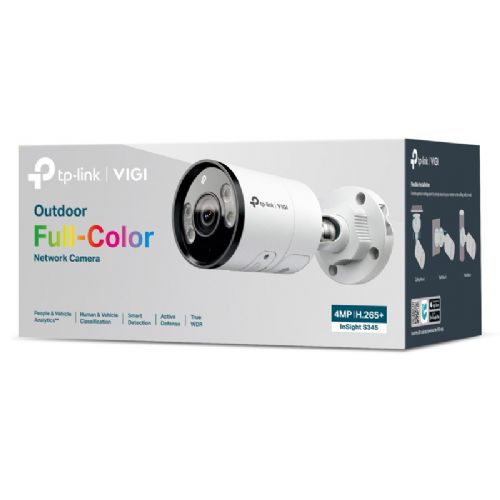 TP-LINK InSight S345 4mm Full-Color IR Day/Night Security Camera 4MP LAN 2688x1520