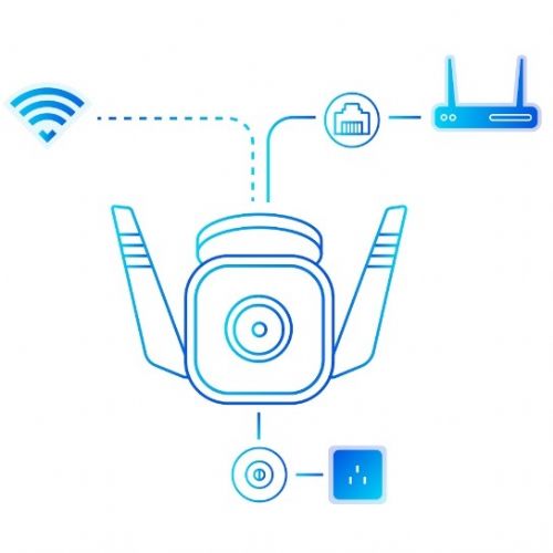 Varnostna kamera TP-Link IPCam TC65 WiFI