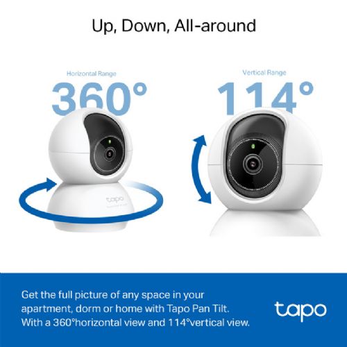 Varnostna kamera TP-LINK Tapo C230 5MP 3K nagib/vrtenje Wi-Fi notranja nadzorna kamera