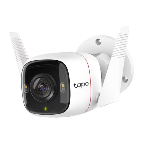 TP-Link Tapo C320WS outdoor surveillance camera, day/night, 4MP 2K QHD, IP66, WiFi, white