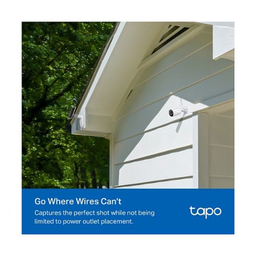 Varnostna kamera TP-Link Tapo C425 KIT(EU) brezžična, solarno napajanje, 4MP, nočni vid, IP66