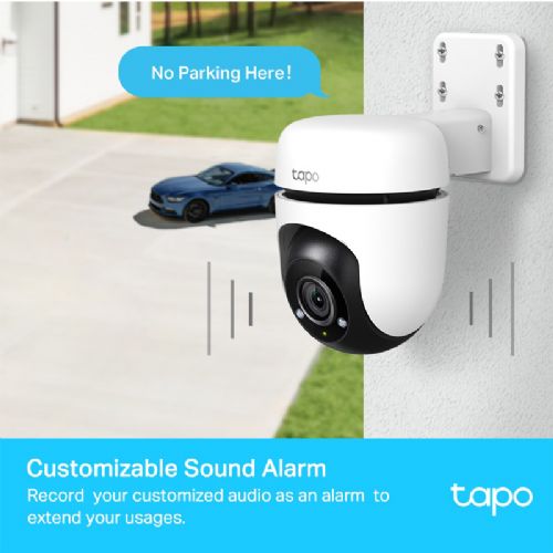 TP-Link Tapo C500 outdoor surveillance camera, IR, Full HD, IP65, 360°, Wi-Fi, white