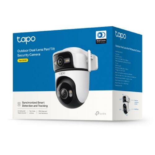 Zunanja nadzorna kamera TP-LINK Tapo C545D 3MP 2K Pan/Tilt dvojna leča barvna