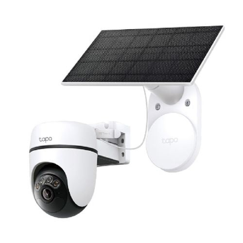 TP-LINK Tapo C610 KIT WiFi 2K 3MP outdoor wireless battery solar panel surveillance camera white