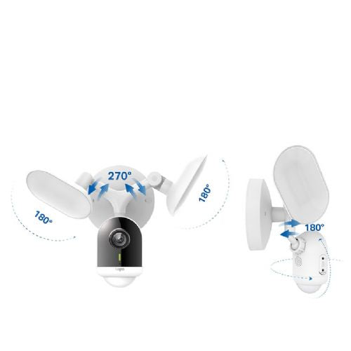 TP-LINK Tapo C720 4MP 2K QHD Smart dnevna/nočna WIFI reflektor bela zunanja nadzorna kamera