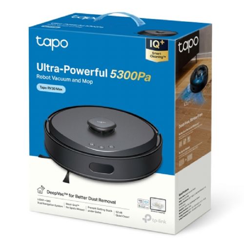 Robotski sesalnik TP-LINK Tapo RV30 Max 5300Pa LiDAR+IMU mokro/suho