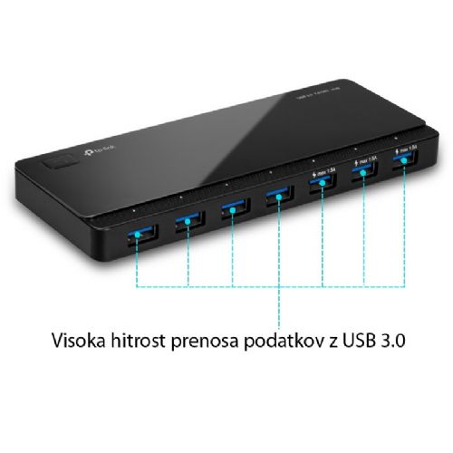 TP-LINK UH700 7-Port USB3.0 External Powered USB Hub