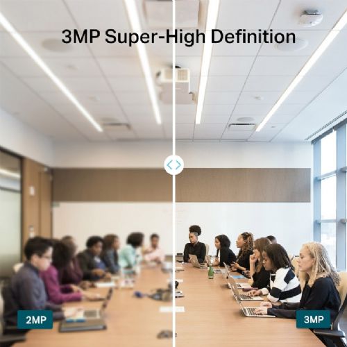 TP-LINK Vigi C230i mini 3MP (2,8mm) IR 2K bela DOME zunanja nadzorna kamera