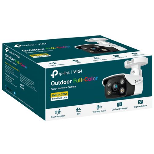 TP-LINK VIGI C340 4mm Day/Night 4MP LAN QHD White Outdoor Surveillance Camera