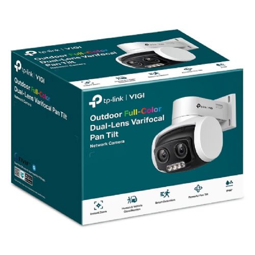 TP-LINK VIGI C540V 4MP SHD PAN TILT Full-color bela zunanja nadzorna kamera