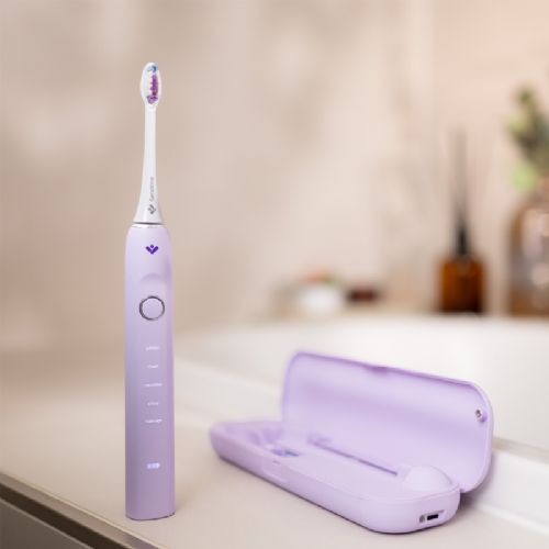 Sonična zobna ščetka TrueLife SonicBrush Clean70 UV, 90.000 gibov/min, SmartPressure senzor, UV sterilizacija, 70 dni baterije, USB-C