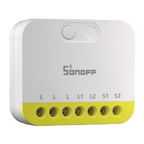 Dvokanalno mini stikalo brez N Sonoff MINI-ZB2GS-L ZigBee