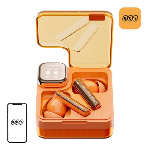 Slušalke TWS QCY MeloBuds Neo T31 (oranžne)